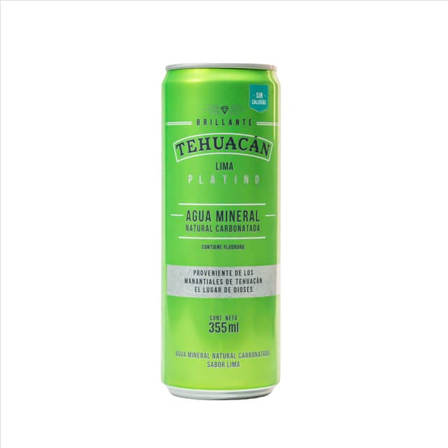 Agua Mineral Sabores Tehuacan Brillante – Lata